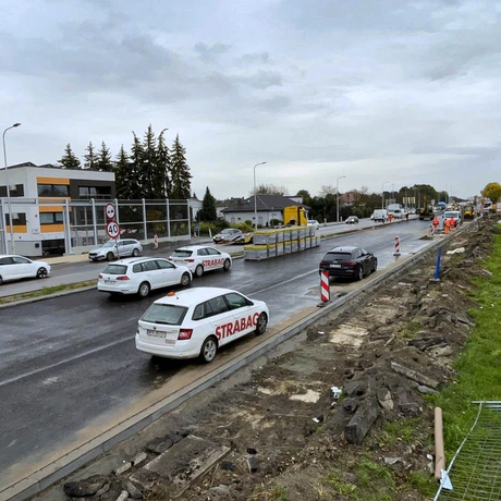 Rozbudowa ul. Warszawskiej [październik 2023] - fot 19
